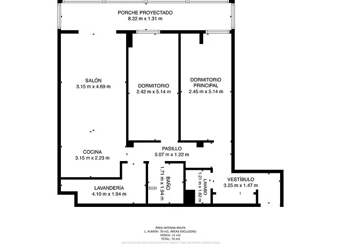 Apartment 1st Line Sea View 3 In Tenerife 92m2