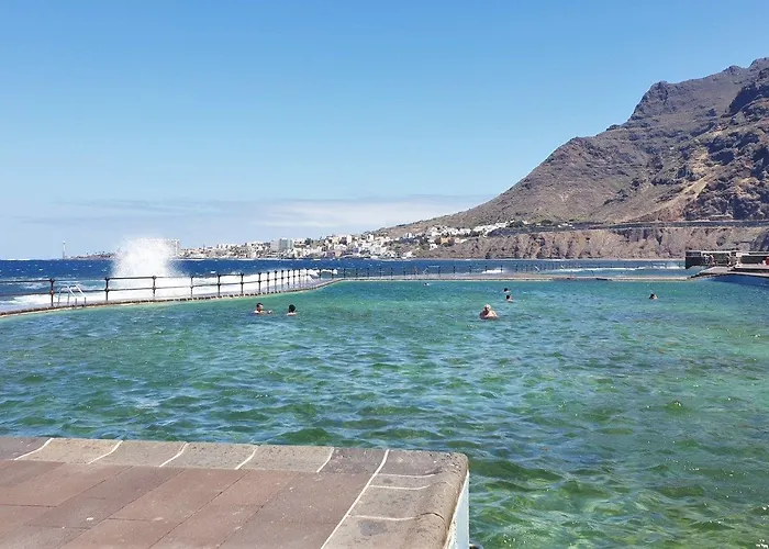 1st Line Sea View 3 In Tenerife 92m2 Apartment Bajamar (La Laguna)